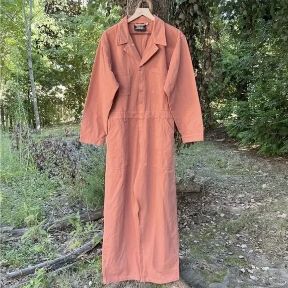 Big Bud Press Clay Red Everyday Jumpsuit Size XL - Picture 2 of 7